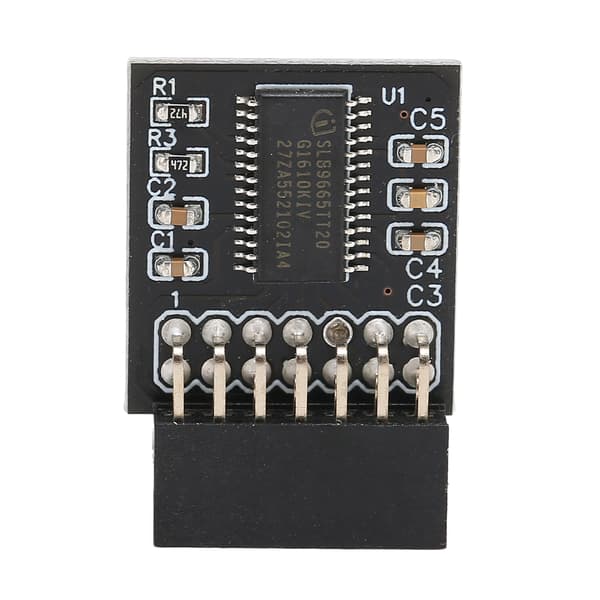TPM 2.0 Encryption Security Module 14 Pin LPC Interface Encryption Security Module Kompatibel med MSI 14Pin LPC TPM 2.0