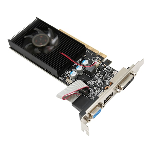 Grafikkort 810MHz 1000MHz 2560x1600 Grafikkort for HD Video Office Bruk GT610 1GD3 64BIT