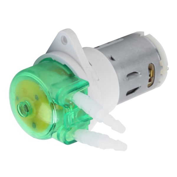 DC Peristaltisk Mini-pumpe til væske Dosering Vand med silikonslange til Akvarium Have DC12V