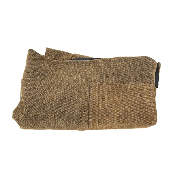 Handla Förkläde Stor Kapacitet Tvättad Canvas Material Vikbart Mud Färg Universal Style Träbearbetningsförkläde för grillning