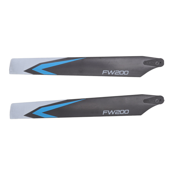 Fjärrkontroll Helikopter Propeller Hög seghet Säker RC Helikopter Tillbehör för Fly Wing FW200 Blue