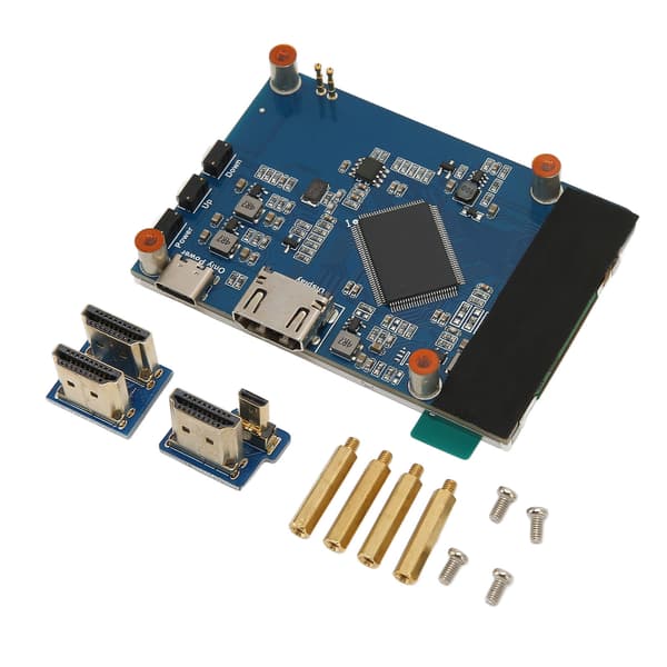 3,2-tommer skærm Kompatibel med Raspberry Pi High Definition Multimedia Interface HD IPS Justerbar lysstyrke 480P-skærm