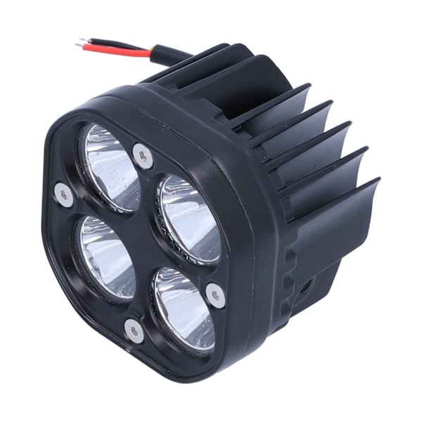40W 4LED 3in Arbejdslys 4000LM Spot Lampe IP67 Vandtæt Universal til Bil Lastbiler Motorcykel Hvidt Lys 6000K