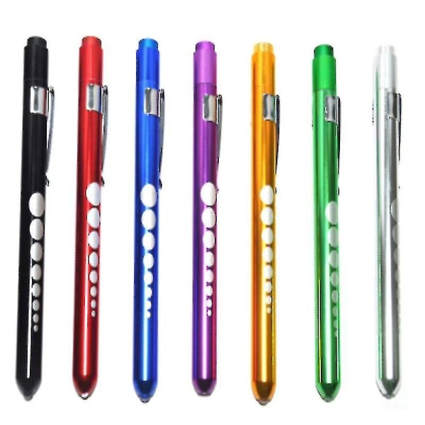 Medical Pen Light Uudelleenkäytettävä lääketieteellinen kynävalo hoitotyön opiskelijoille Uudelleenkäytettävä led -keltainen Aespa