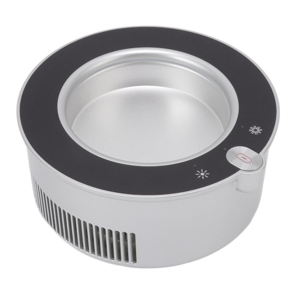 2 i 1 elektrisk koppvärmare Kylare Desktop Dryckekylare Smart kaffevärmare för hemsovsal 100‑240V amerikansk kontakt