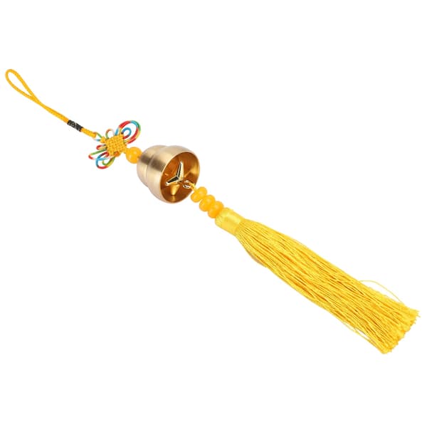 Mässing kalebass hänge Good Luck Geomancy Bell Wind Chime hängande prydnad present