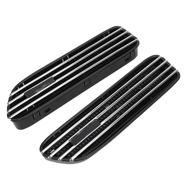 2ST Sideloftventil Trim ABS til M Style Tilbehør Erstatning for E46 / E90 M3 Elektroplet