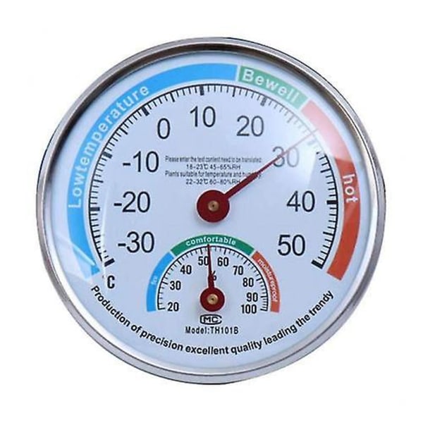 Urtavla termometer väggpekare Hygrometer Hög precision hushåll
