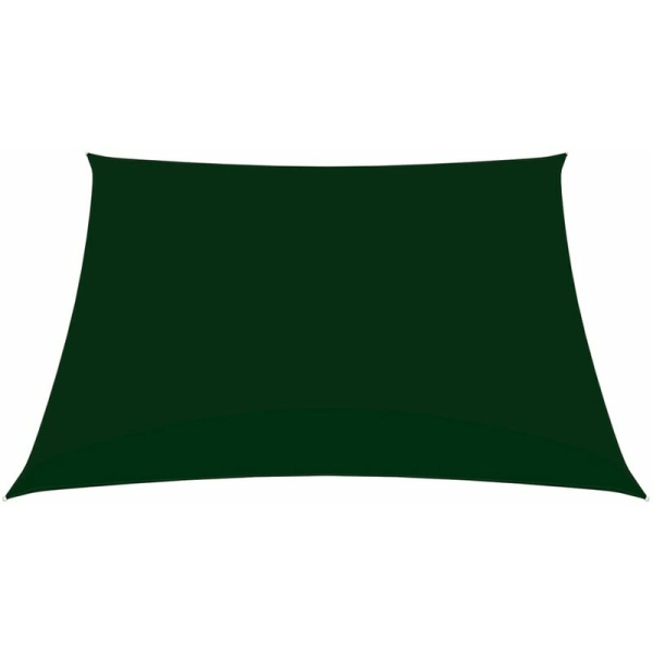 Parasolslør Firkantet Oxford stof 2x2 m Mørkegrøn