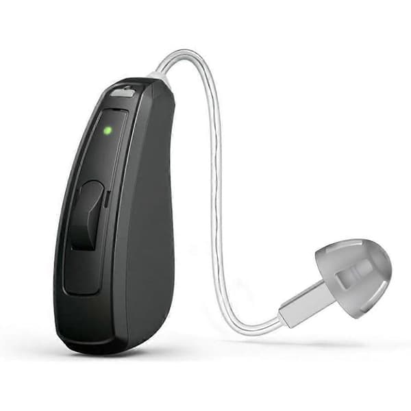 Resound-kompatibla hörapparatkupor, öppna, rökfärgade örontoppar, reservdelar, 8 mm (medium 20-pack)