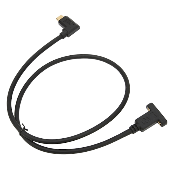 Typ C hane till hona förlängningskabel 0,6 meter 10 Gbps Stabil överföring Snabbladdning Typ C hane till hona adapter