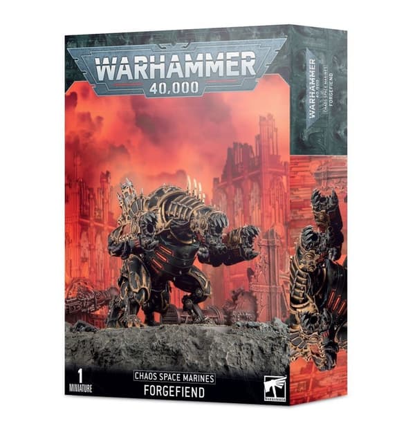 [NX]Warhammer 40k Chaos Space Marines: Kompatibel med Gefiend 1