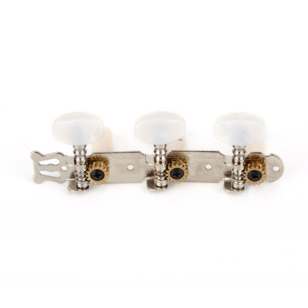 3R 3L Maskinhoder Strengstemme-knapper Metall Stemmer for Klassisk Gitar