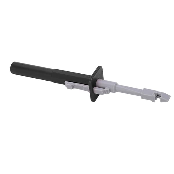 J.30020 Trådpiercing Probe Clip Tabsfri Brudfri Punkteringsprobe med 4 mm Jack til Multimetre Sort