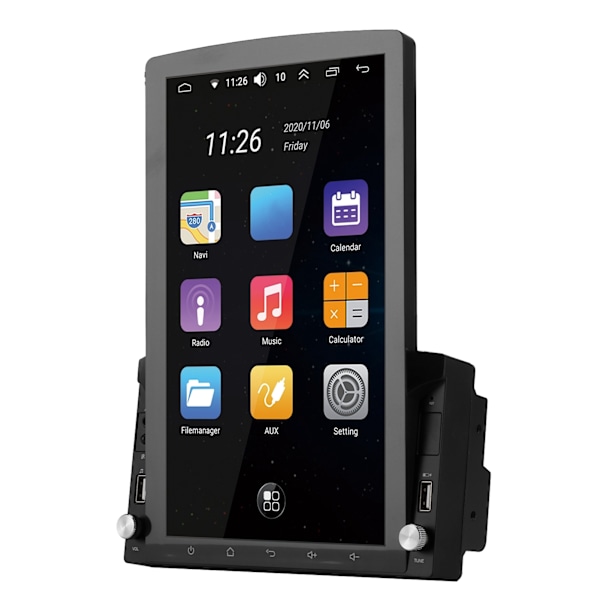 10.1in bil multimedia videospelare Bluetooth GPS Display Stereo Radio 1+32G för Android 13