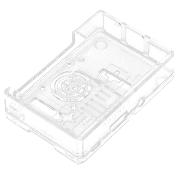 Läpinäkyvä kotelo Raspberry Pi:lle ABS-suojaus Suojaava läpinäkyvä kotelo Raspberry Pi 3:lle