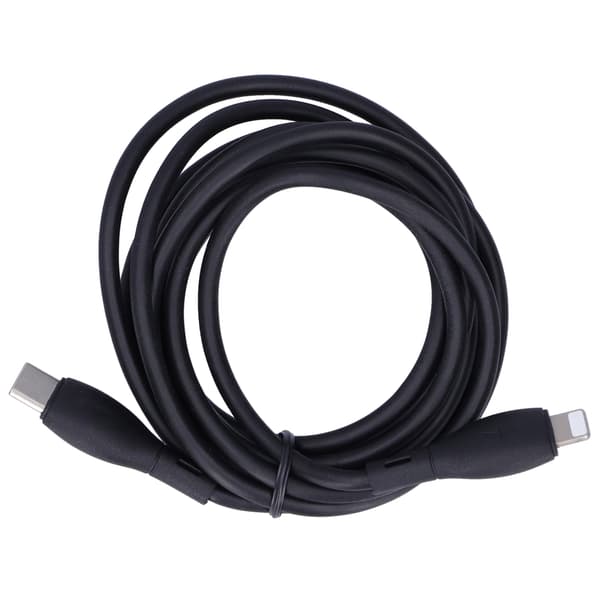 KUULAA Mobiltelefon Datakabel 20W Telefon Opladerkabel 2M Blød Opladerledning Sort