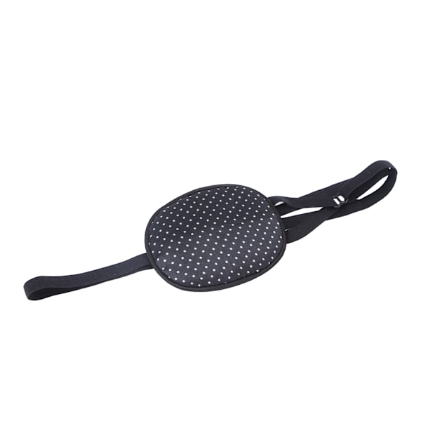 Barn Silk Eye Patch Hem Resor Justerbar Slät Mjuk Andas Amblyopi Strabismus Eye Patch