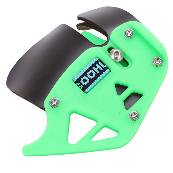 Bågskytte Finger Tab Shooting Tabs Dubbellager Läder Tabs Guard Protect Guard för Recurve Bow Vert
