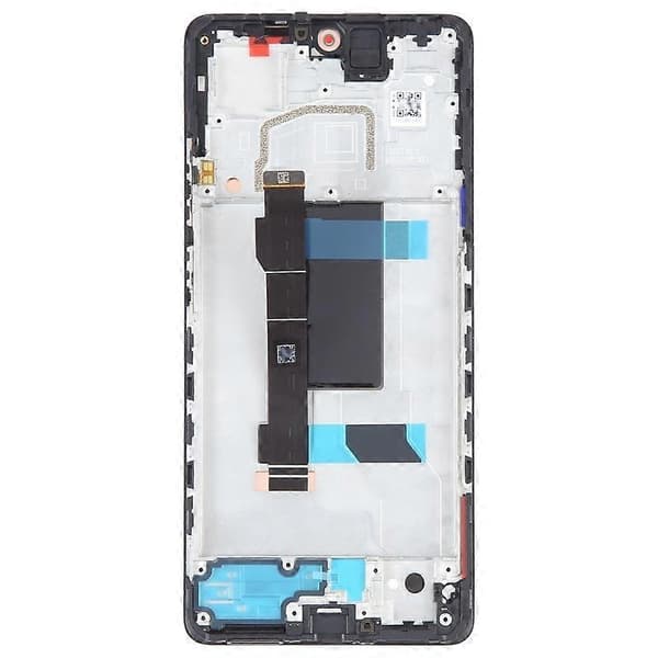 Kompatibel med Xiaomi Poco X5 Pro 5G/Redmi Note 12 Pro 5G Grade C LCD-skærm og Digitizer-samling + Ramme
