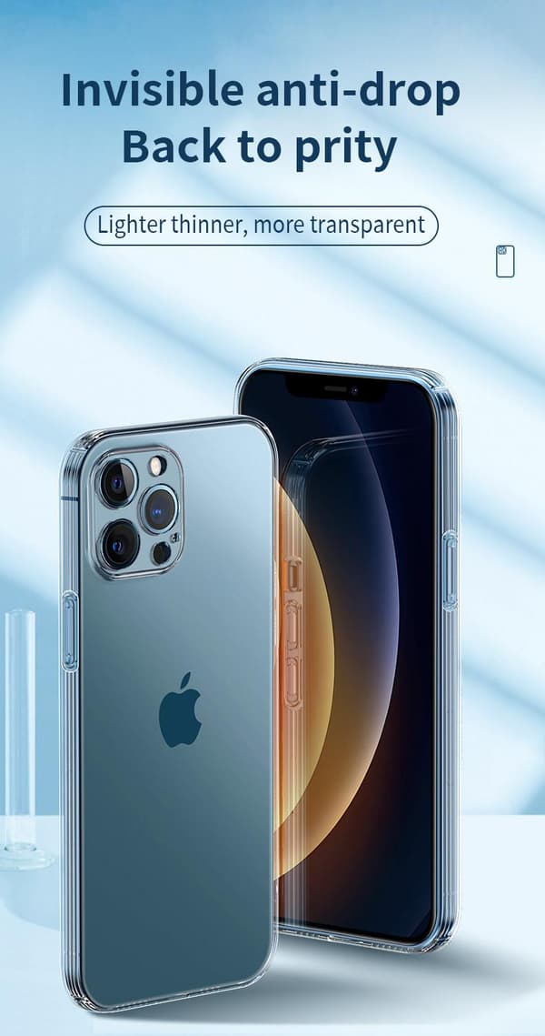 【NX】Uni Premium Full Coverage Fodral Kompatibel med iPhone 13 Pro Max Kameraskydd 40