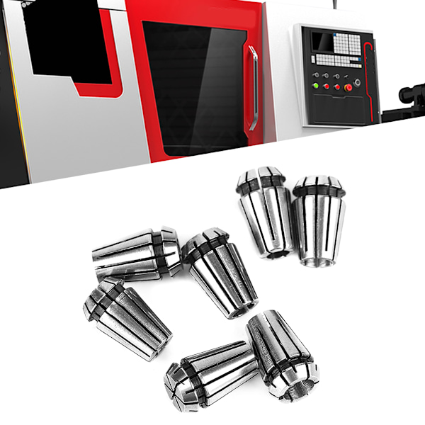 1~7mm 65Mn fjäderstål CNC spännhylsa Chuck ER11 spännhylsa set