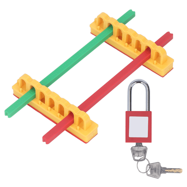 Breaker Lockout Blocker Kit Kretsbrytare Lockout Device Säkerhet Elektrisk lockout för industriella kemiska fordon