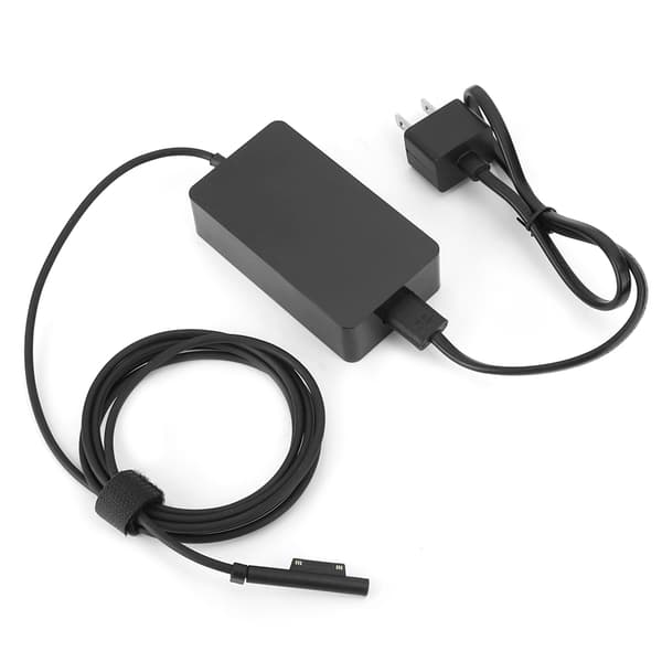 【NX】15V 4A 65W Strømadapter Kompatibel med Microsoft Pro 3 4 5 6 Bærbar computer US-stik 100-240V
