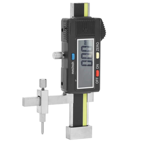 【NX】Digital Gap Step Gauge C1-10P Rustfrit Stål Plan Gap Lineal Måler ±10 0,01 mm