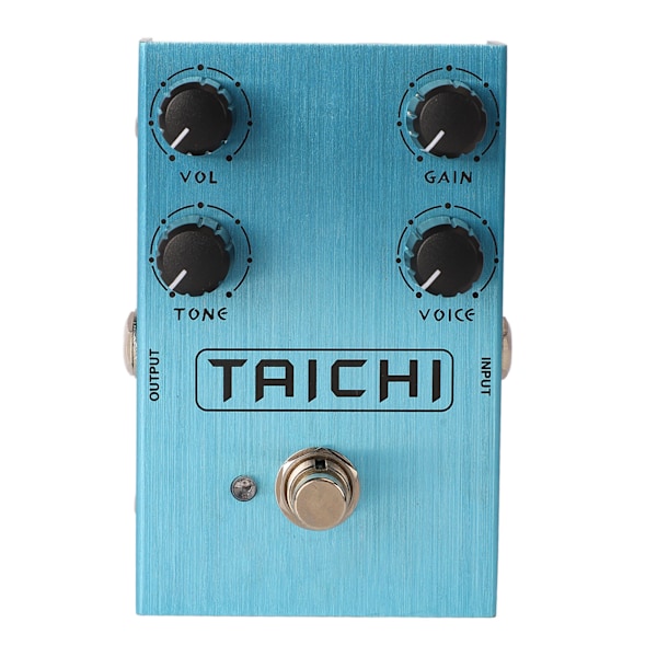 Elgitarreffekter Drive Pedal Effektor Simulerer gitardistorsion og Overdrive-effekter AN 38 Lyseblå