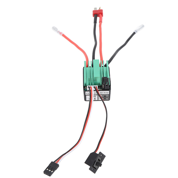 550 55T Børstet Motor 320A Børstet ESC Sæt Effektiv Vandtæt Universal til RC Crawler Bil Båd