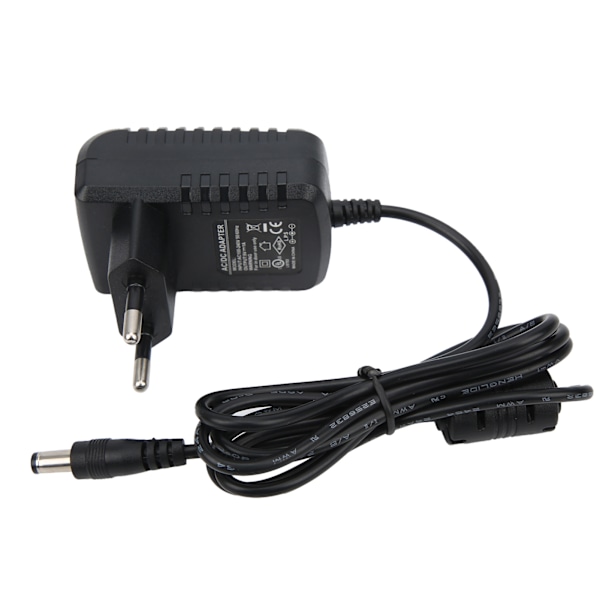 Effektpedal Strömförsörjningsadapter 9V 1A för elgitarr Orgel Keyboard Förstärkare 100‑240VEU Plugg