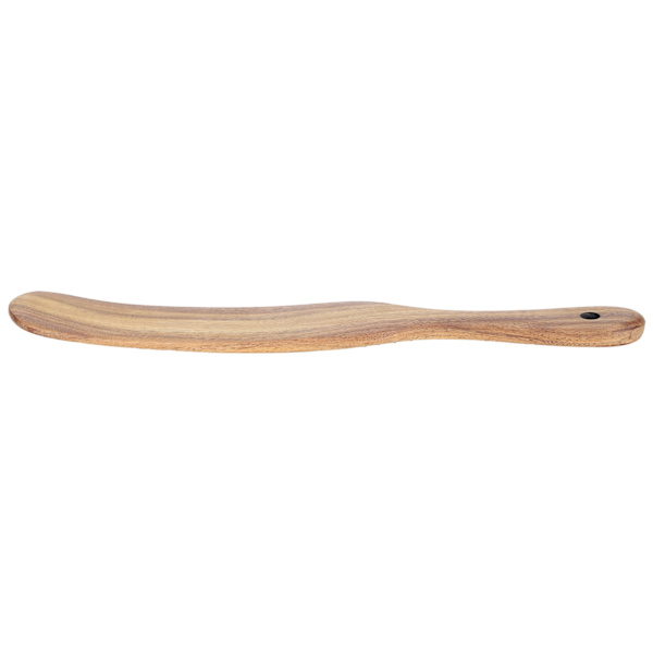 Teak-lastu Home Cooking Ruokaluokan puinen paistokauha Keittiövälineet keittiövarusteille 26,5x3,5cm
