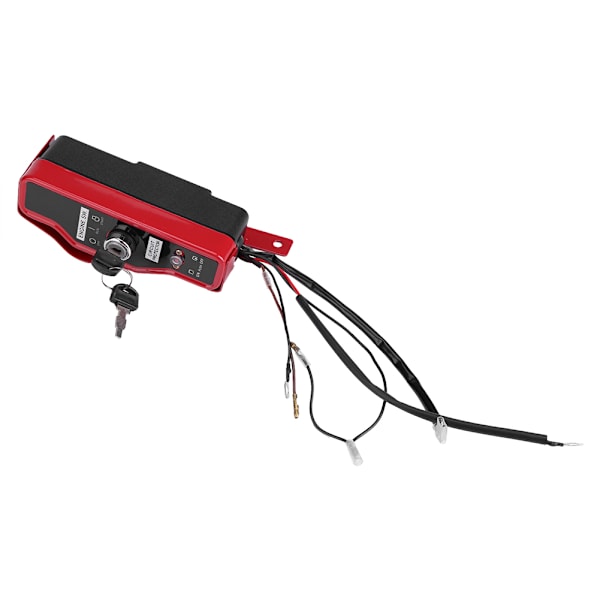 Elektrisk tändningslåsbox med 2 nycklar för Honda GX390 13HP GX340 11HP 168F GX160 gasmotor