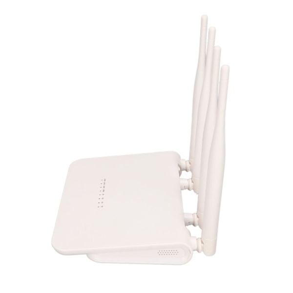 4G LTE-modemrouter med SIM-kortspor 4 antenner 2,4G 300 Mbps Støtter 32 enheter WiFi-router for kontor 100‑240V EU-kontakt