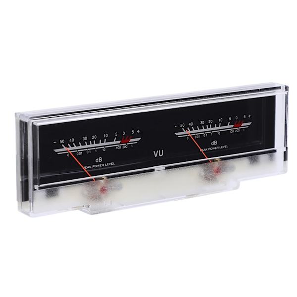 P‑78WTC VU Meter Power Amplifier DB Meter med bakgrundsbelysning Ljudljudnivåtestare för hembil