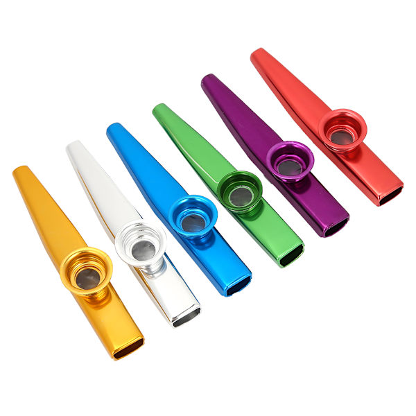 Bærbar Kazoo Ukulele Guitar Partner i Aluminiumlegering Let at Lære Musikinstrument