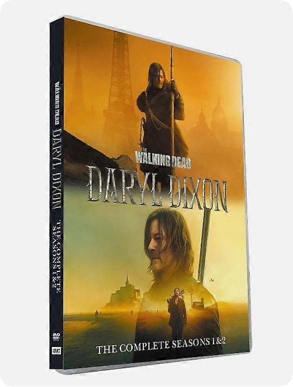 The Walking Dead: Daryl Dixon Sæson 1-2 engelsk version 4-Discs DVD Ny