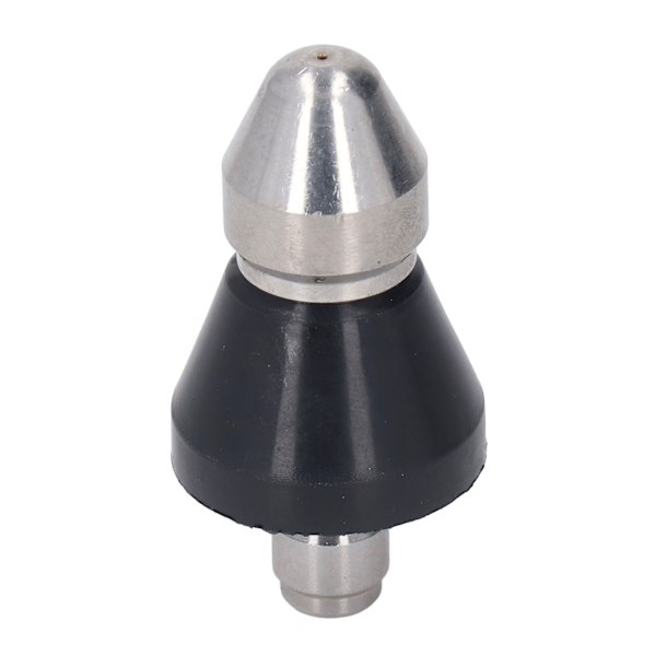 Højtryksrenser Turbo Dysespids Spids 5000PSI Mini Kompakt Turbo Dysespids i Rustfrit Stål til Udskiftning Midt Hoved Bag 6 Huller 1/4in NPT