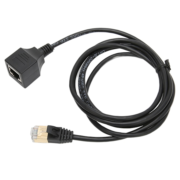 CAT8 Ethernet-kabel CAT8 OD 3,8 mm Ultra Fine Wire 8P8C 10 Gigabit Hann til Hunn RJ45 Rett Hode 1,5 Meter Kabel