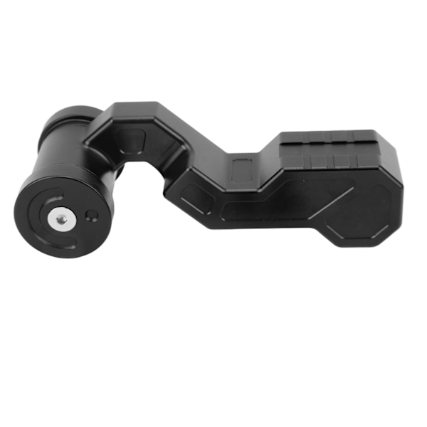 Gearshift-knap med 3 adaptere forlænget 6061-T6 aluminiumlegering Universal udskiftning til Acura Sort