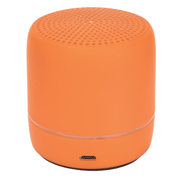 Kannettava Bluetooth5.0-kaiutin Bass Stereo 280Hz‑16KHz Mini-matkakaiutin Ulkoilulle Oranssilla