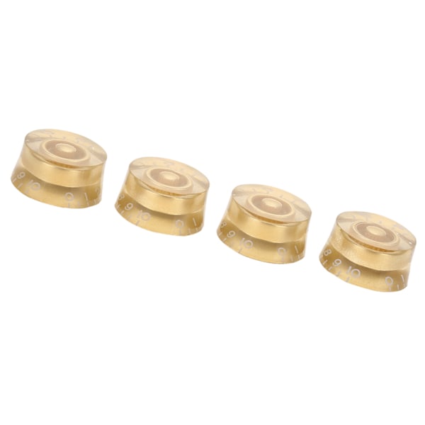4st Guitar Tone Speed ​​Volymkontrollknappar Ersättning för Les Paul (Guld)