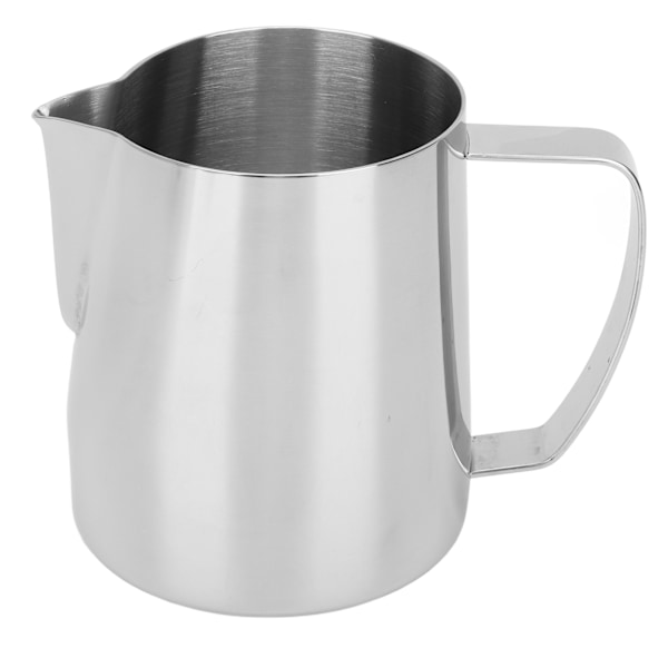 Kaffe Mjölkskumningskopp Rostfri Kanna Ångkanna 700ml Kaffe Latte Art för kaffedrycker Rostfritt stål