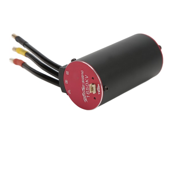 3674 1650KV 4-polet Supersonic Børsteløs Sensor Motor for Traxxas 1/8 1/10 RC Bil Oppgraderingsdeler