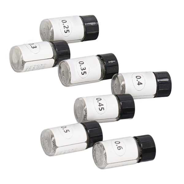 7 flasker Tinlodde BGA Reballing Lodvarme Universal Stenciler til PCB Chip
