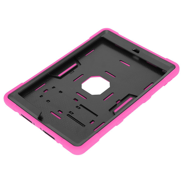 Skyddsfodral Tåligt Bekvämt Fallsäkert Silikongelskydd för IOS Tablet 10.2 Fuchsia