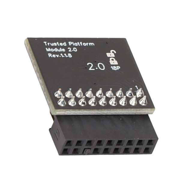 TPM 2.0 krypteringssikkerhetsmodul 18pin LPC-grensesnitt Krypteringssikkerhetsmodul for Asrock 18pin SPI TPM 2.0
