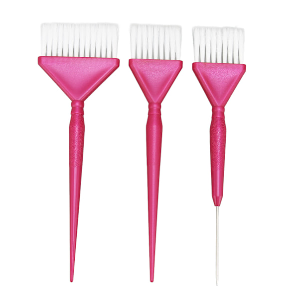 3 ST Hårfärgsborstar Färgning Dying Bleking Brush Kit för hushåll eller skönhetssalong