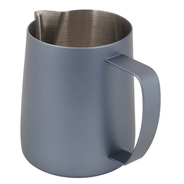 Kaffe Melkeskummingkopp Rustfritt Stålkanne Dampkanne 700ml Kaffe Latte Art for Kaffe Drikkere Royalblue